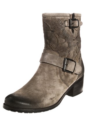 Cowboy- / Bikerstövletter - taupe