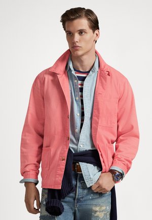CHINO OVERSHIRT - Πουκάμισο - faded red