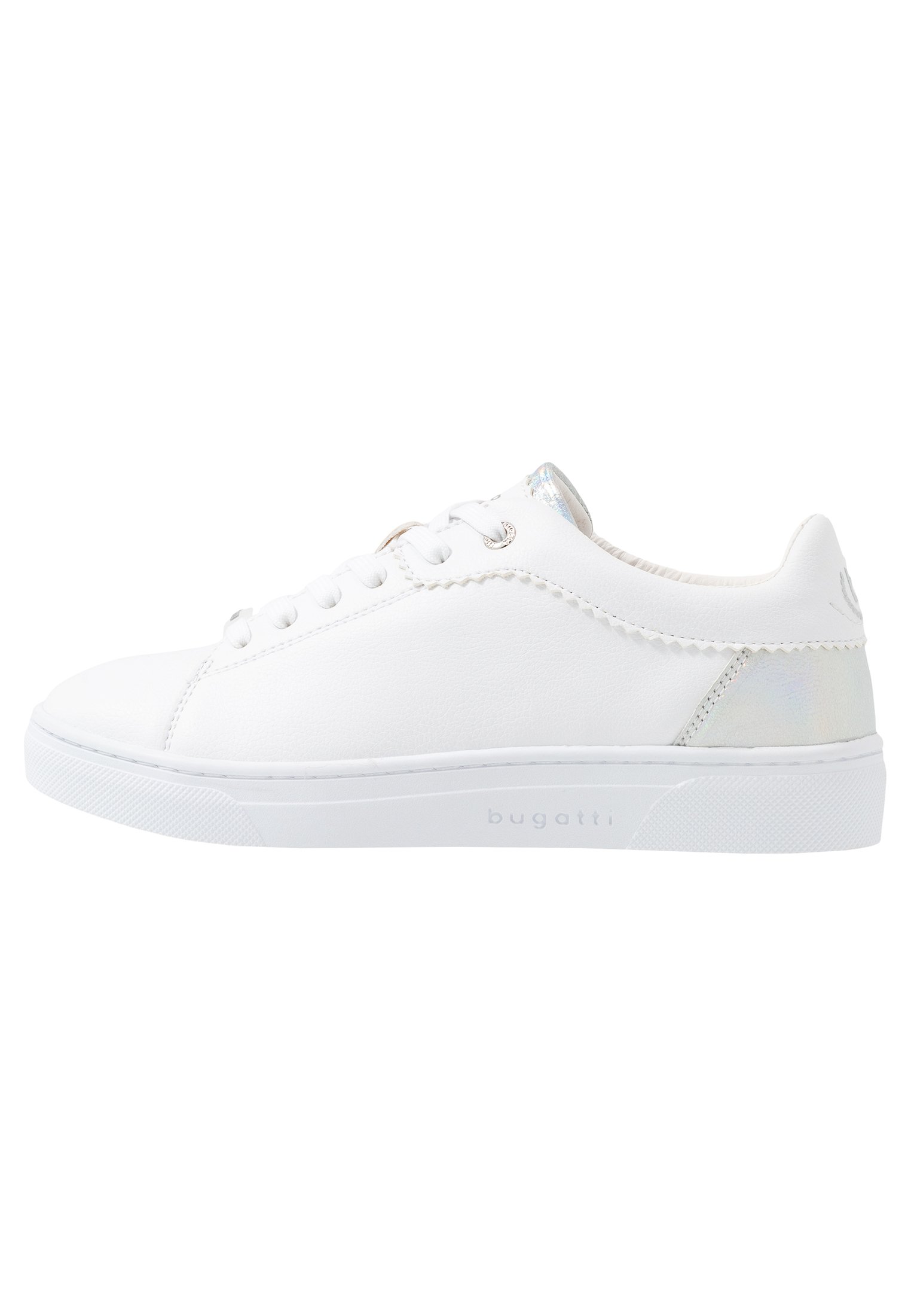 Bugatti ELEA Joggesko whitesilver Zalando.no Bugatti ELEA Joggesko whitesilver Zalando.no