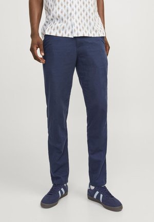 JPSTACE SUMMER - Chino stiliaus kelnės - navy blazer