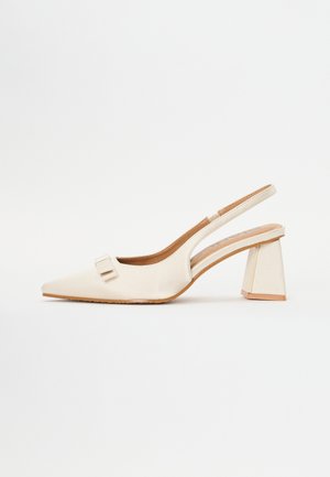 Bianco MARALYN BOW - Tacones - off white