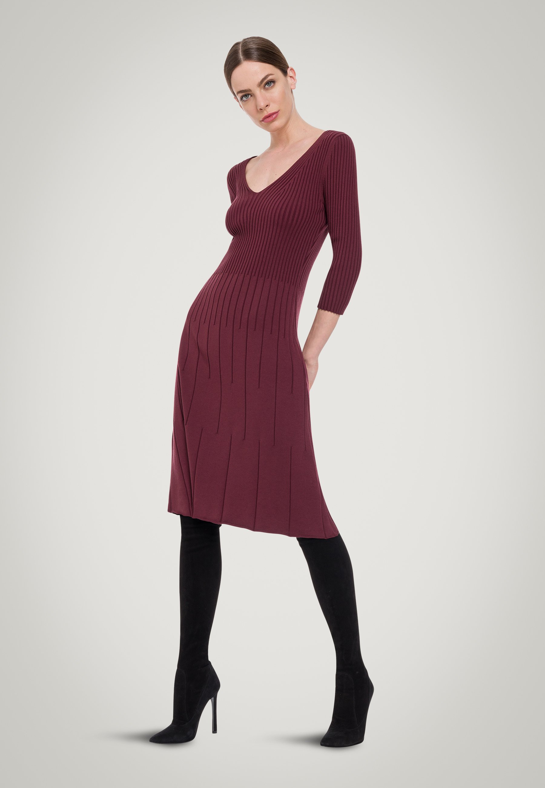 Wolford MERINO RIB V-DRESS 