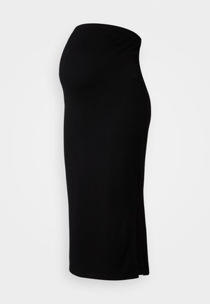 MAMALICIOUS MLLIF MIDI SKIRT - Bleistiftrock - black