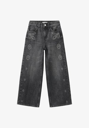 Mango Kids, KID - Relaxed fit jeans - denim grey