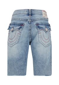 True Religion RICKY SN FLAP RAW  - Jeansshort - blue