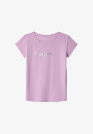 HANA GLITTER - T-shirt imprimé - sundae pink