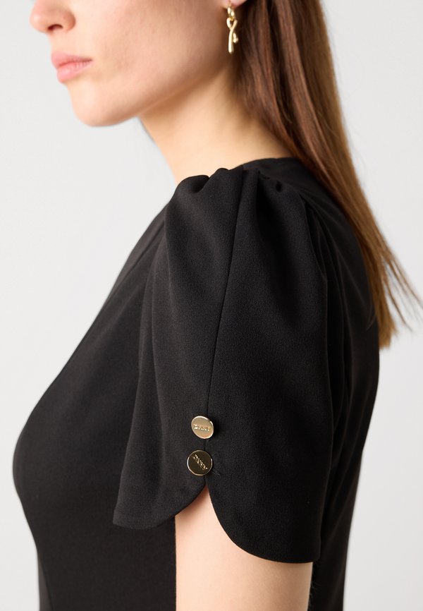 RUCHED PUFF SLEEVES - Shift dress3