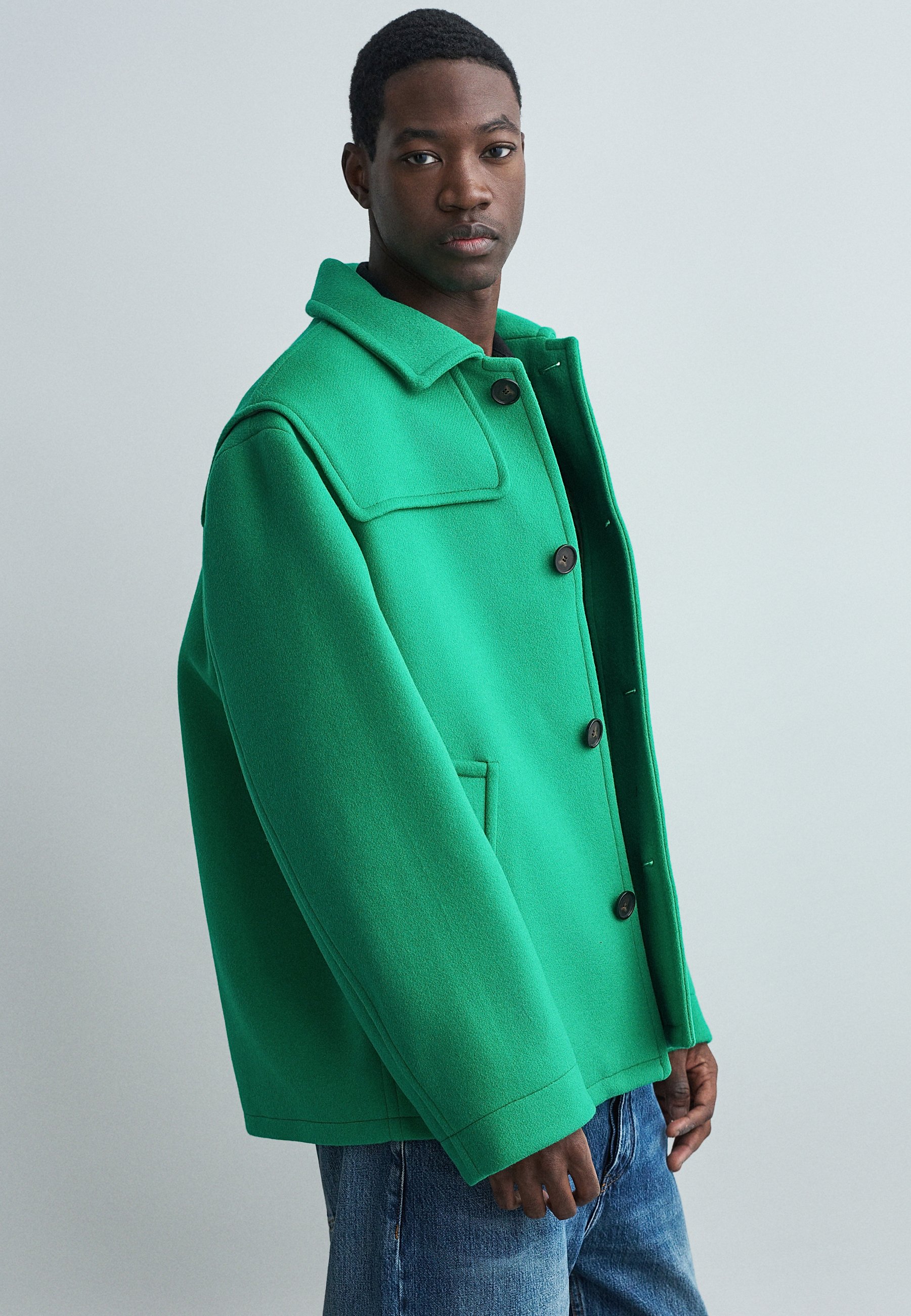 Filippa K DONKEY JACKET - Light jacket - apple green/green 