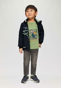 s.Oliver DINOSAURE - Sweater met rits - navy