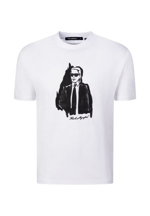 KARL LAGERFELD BEKLEIDUNG 755143 - T-Shirt print - white