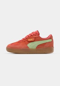 Tenisky - apricot\light red\light green