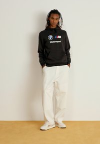 Puma BMW MMS HOODIE  - Pulover s kapuco - black