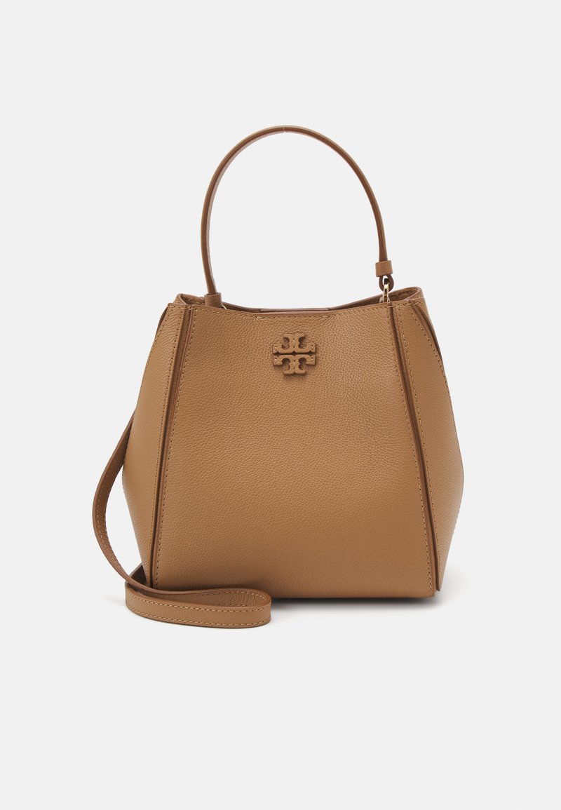 Tory Burch MCGRAW BUCKET BAG - Handbag - tiramisu
