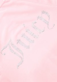 Juicy Couture DIAMANTE HOODIE UNISEX - Φούτερ με φερμουάρ - cherry blossom