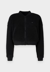 Tommy Jeans Flisinė striukė - black