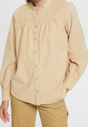 Hemdbluse - beige