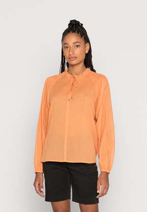 EISA COTTON BLOUSE - Blůza - cobber tan