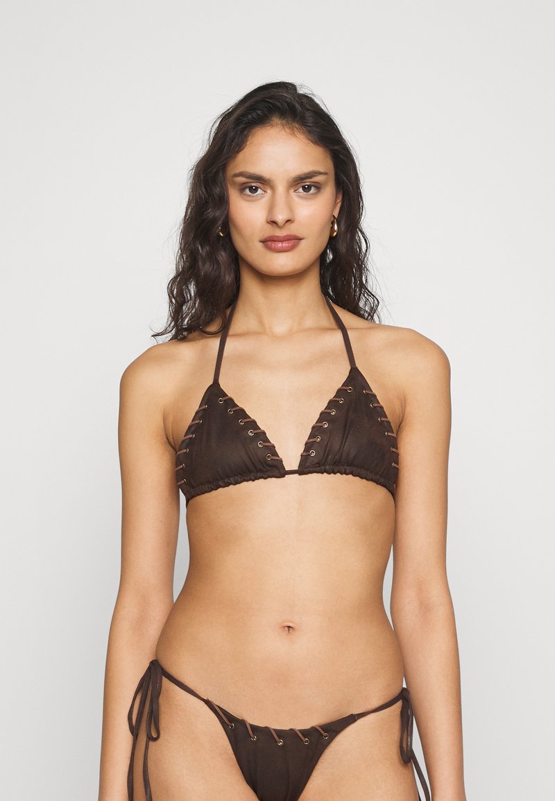 Frankies Bikinis TIA Bikini pezzo sopra brown/marrone Zalando.it