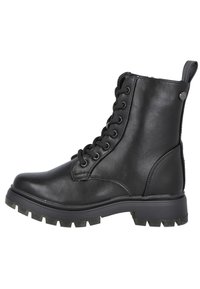 XTI Botines con cordones - black