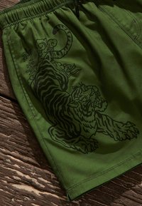 Next REGULAR FIT - Plaukimo šortai - khaki green