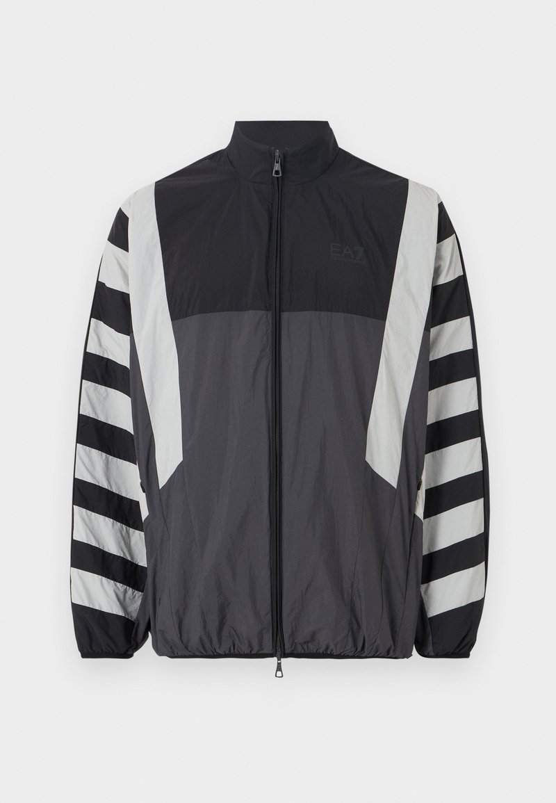 EA7 Emporio Armani Jas gemêleerd zwart