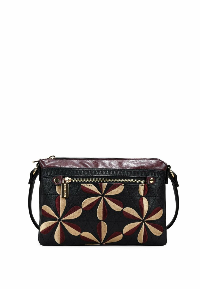 Bosanova CON BORDADO - Bandolera - black