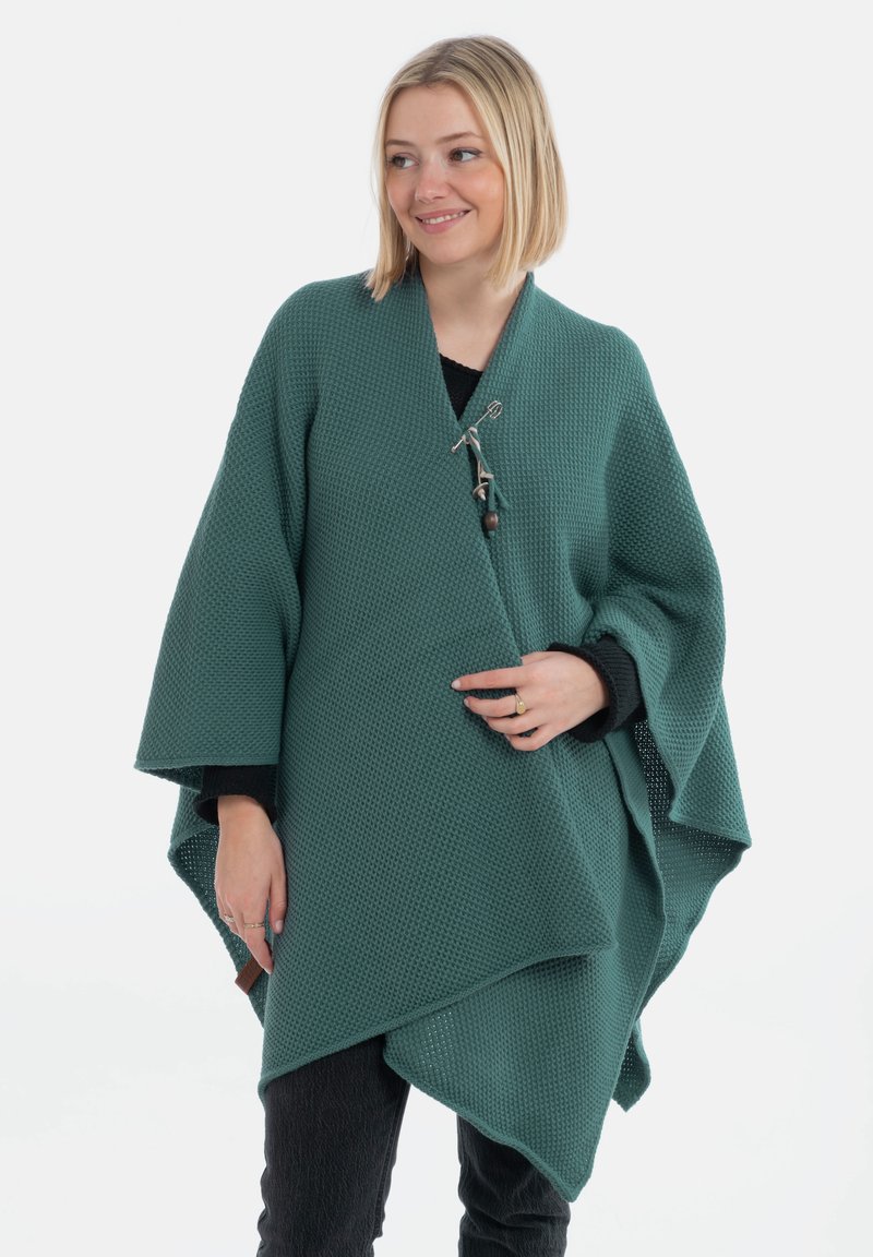 Knit Factory JAZZ - Cape - laurel