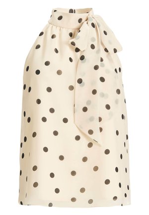 Swing, Blouse - champagne beige/black