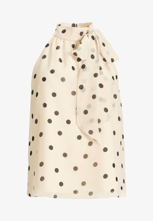 Swing, Blouse - champagne beige/black