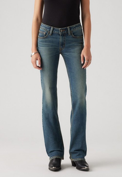 Levi's® SUPERLOW - Blugi bootcut - show on the road
