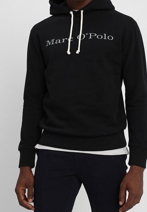 Felpa con cappuccio - black