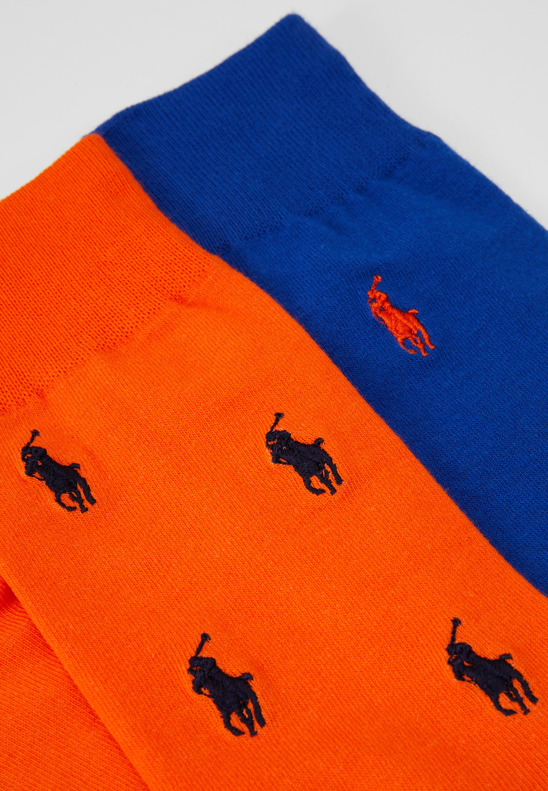 orange polo socks