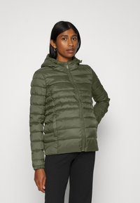 ONLY MATERNITY OLMTAHOE HOOD - Giacca da mezza stagione - forest night