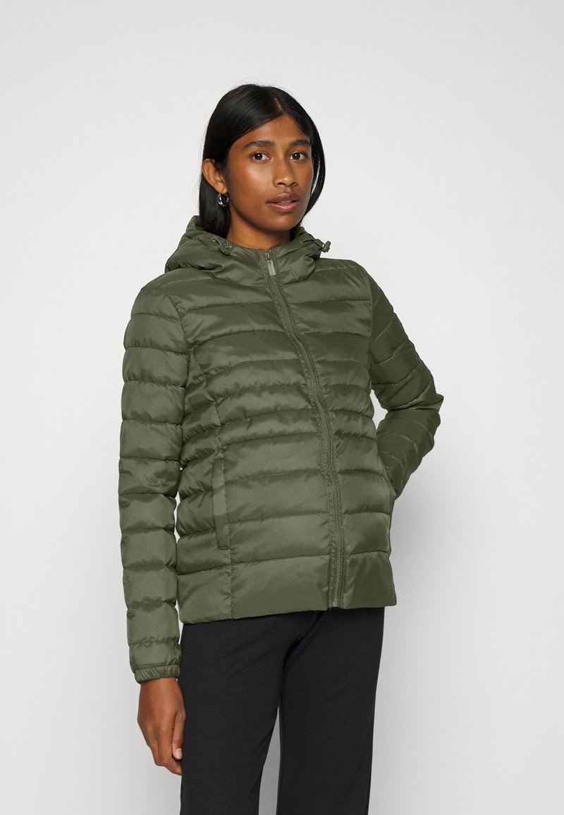 ONLY MATERNITY OLMTAHOE HOOD - Giacca da mezza stagione - forest night