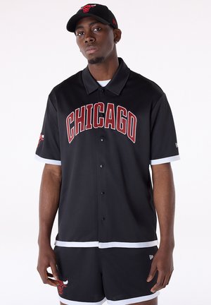 NBA CHICAGO BULLS SNAP BUTTON - T-shirts med print - black