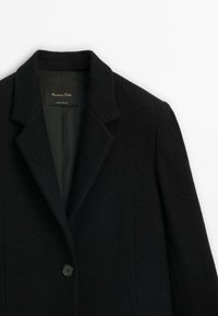 Massimo Dutti Klassinen takki - black