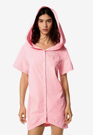 MASHA POPOVA HOODED - Tričkové šaty - pink