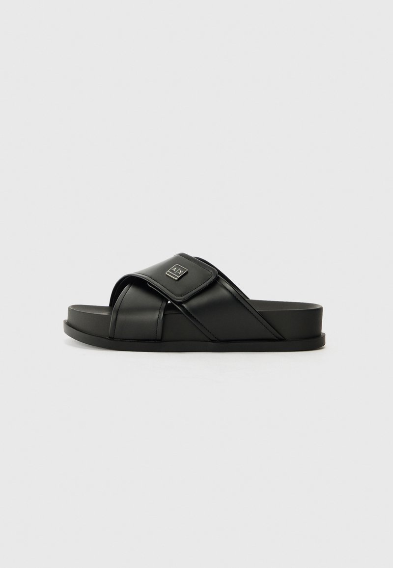Armani Exchange - Slippers - black, Enlarge