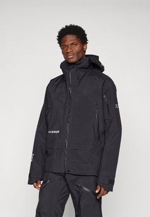 EIGER NORDWAND PRO HOODED JACKET MEN - Casaco de esqui - black