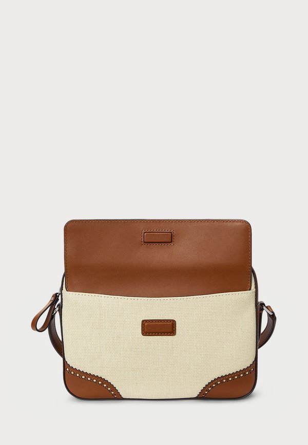 STRAW & LEATHER MEDIUM MARCY CAMERA BAG - Cross body bag3