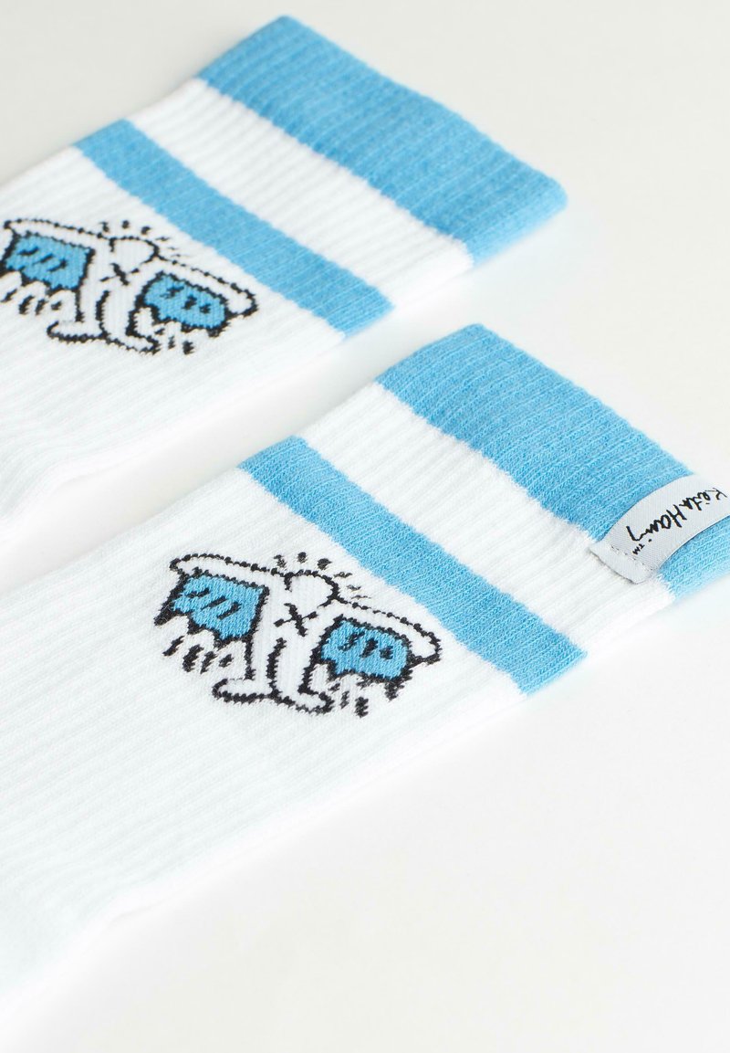 Herren Unterhosen | Calzedonia KEITH HARING Socken azurblaue streifen sport keith haring/türkis - AS53571 Herren Unterhosen | Calzedonia KEITH HARING Socken azurblaue streifen sport keith haring/türkis - AS53571