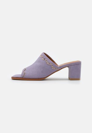 COURTNEY - Pantolette hoch - lilac