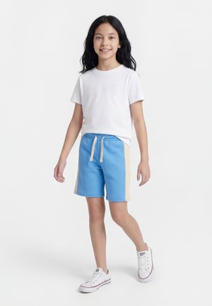 Friboo 2 PACK KIDS SPORTS SHORTS - Shorts - blue/green/offwhite