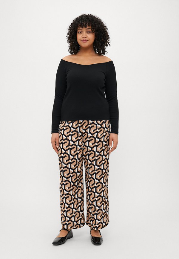 BARBRA - Trousers - marrone bronzo2