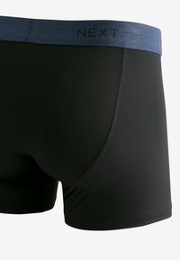 Next MOTION FLEX WEIGHT A-FRONTS 4 PACK - Uske bokserice - black bright metallic waistband