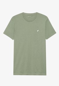 BASIC SLIM EMBROIDERY T SHIRT - Basic T-shirt - sea spray
