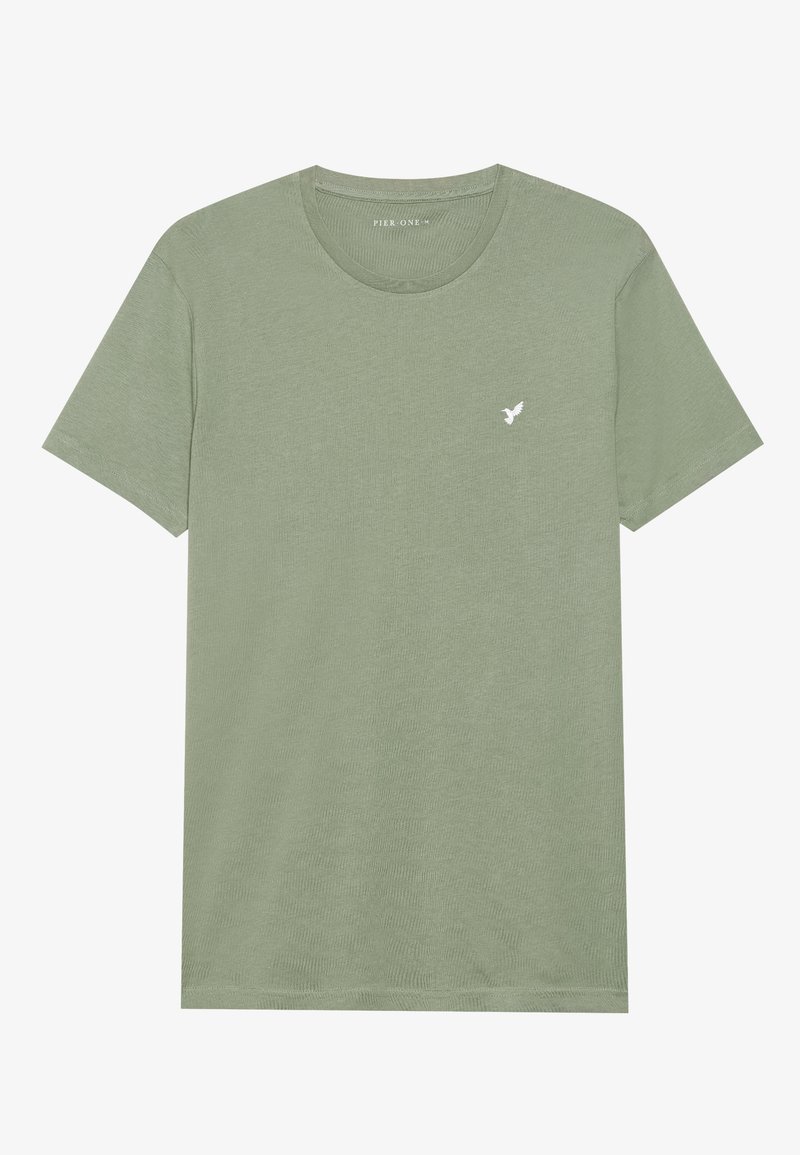 Pier One T-shirt basic groen Pier One T-shirt basic groen