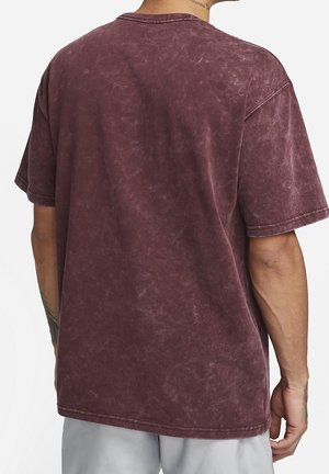 Print T-shirt - brown