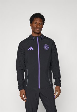 adidas Performance MANCHESTER UNITED VISTECH - Squadra - black/purple rush