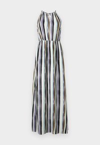 AMERICAN NECKLINE DRESS - Maxi šaty - watercolor stripe